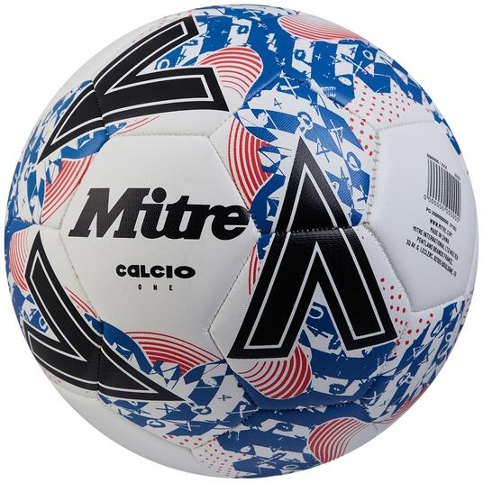 Mitre Calcio 24 Soccer Ball - White/Blue