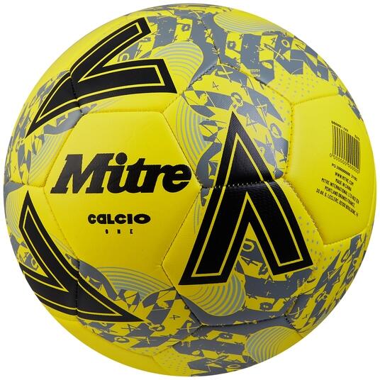 Mitre Calcio 24 Soccer Ball - Yellow/Black
