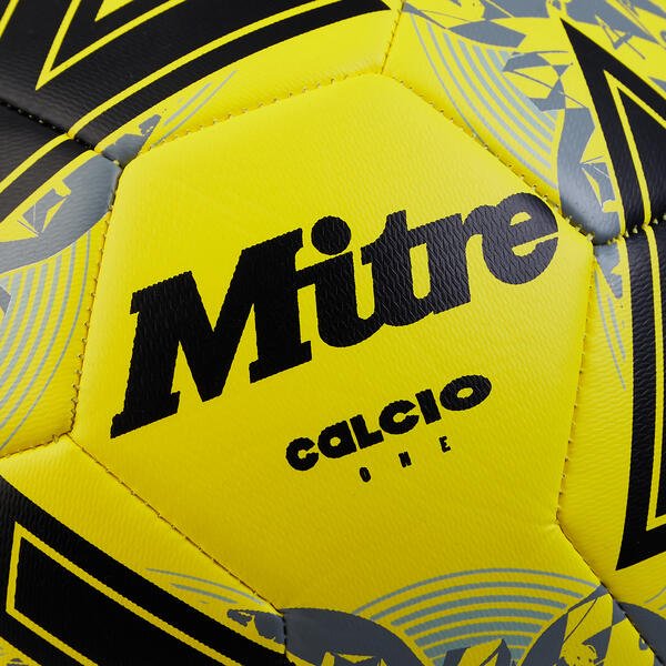 Mitre Calcio 24 Soccer Ball - Yellow/Black