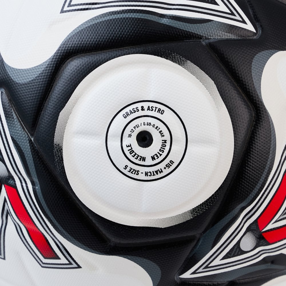 Mitre Delta Evo 24 football - White/Red