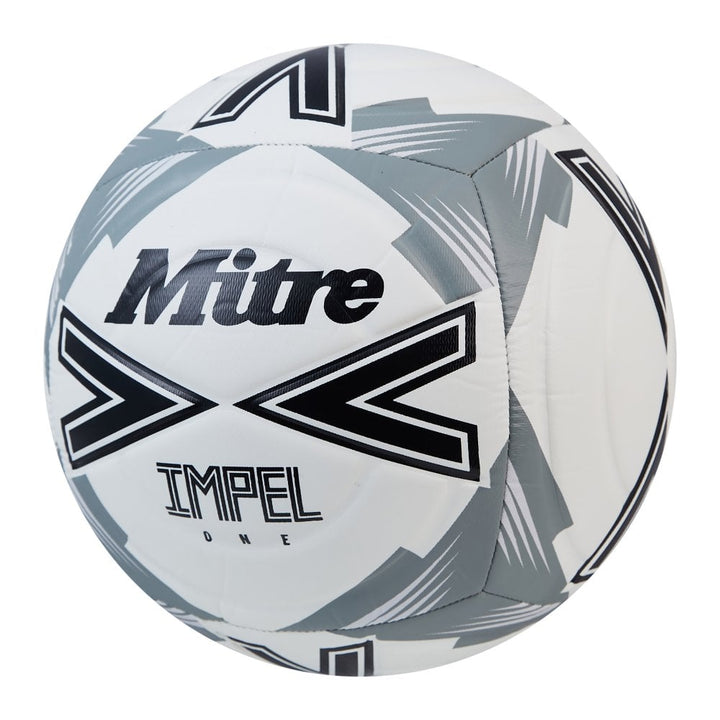 Mitre Impel One 24 football - White/Black/Grey
