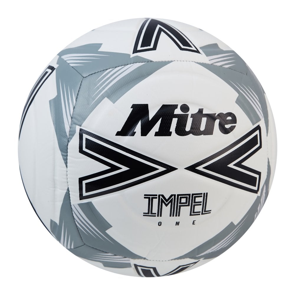 Mitre Impel One 24 football - White/Black/Grey