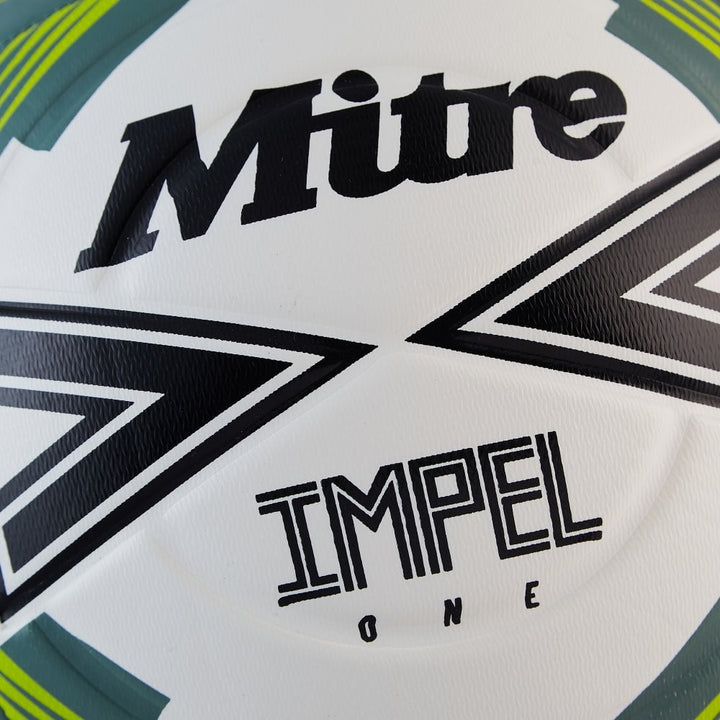 Mitre Impel One 24 football - White/Green