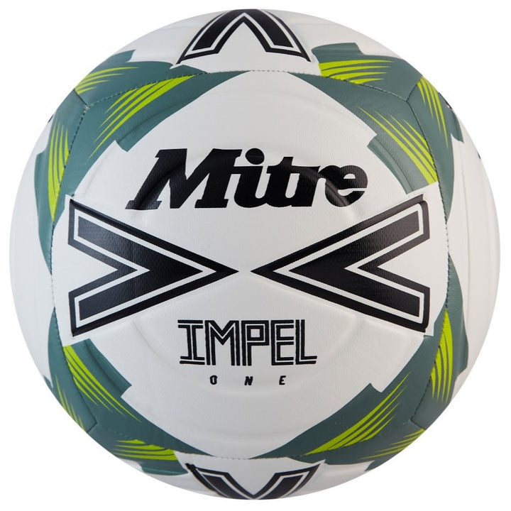 Mitre Impel One 24 football - White/Green