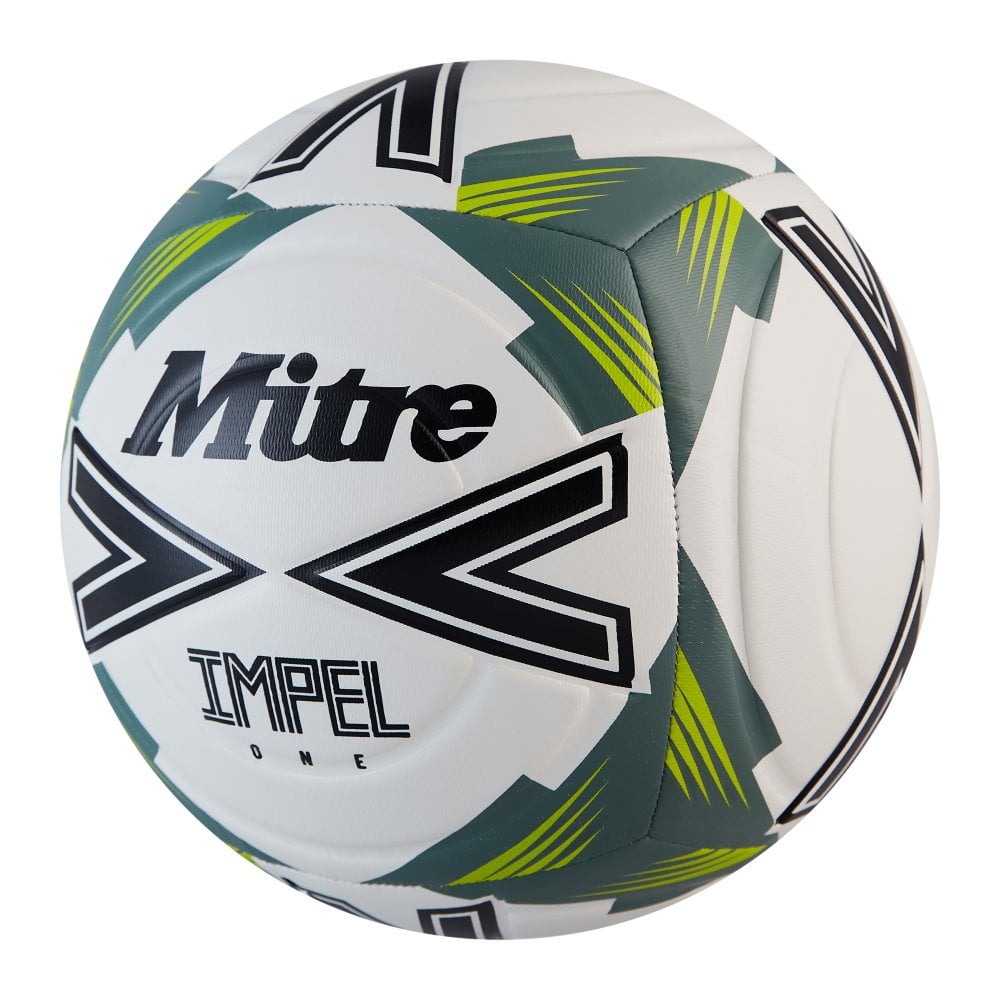 Mitre Impel One 24 football - White/Green