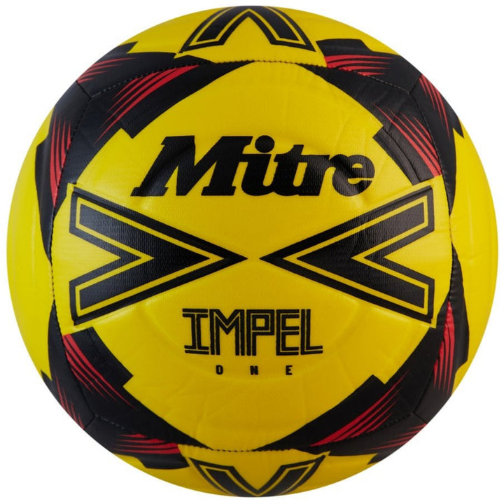 Mitre Impel One 24 football - Yellow/Red