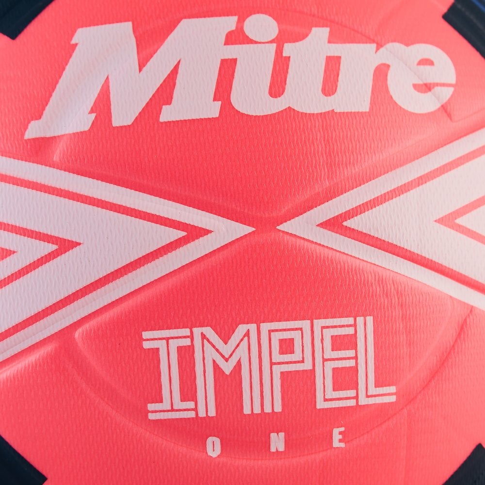 Mitre Impel One 24 football - Pink/White