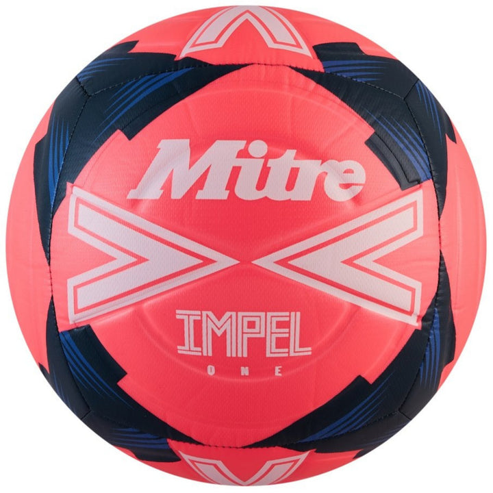 Mitre Impel One 24 football - Pink/White