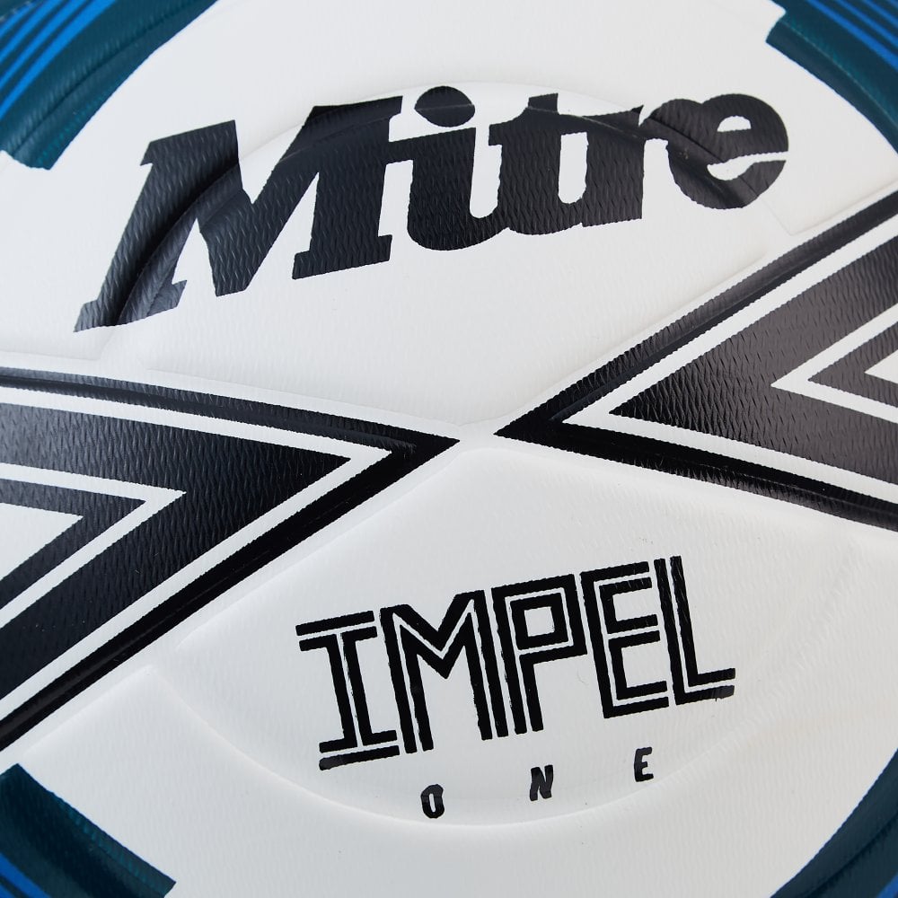 Mitre Impel One 24 football - White/Blue