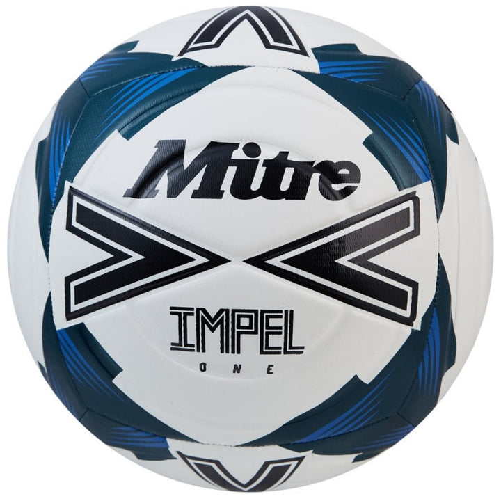 Mitre Impel One 24 football - White/Blue