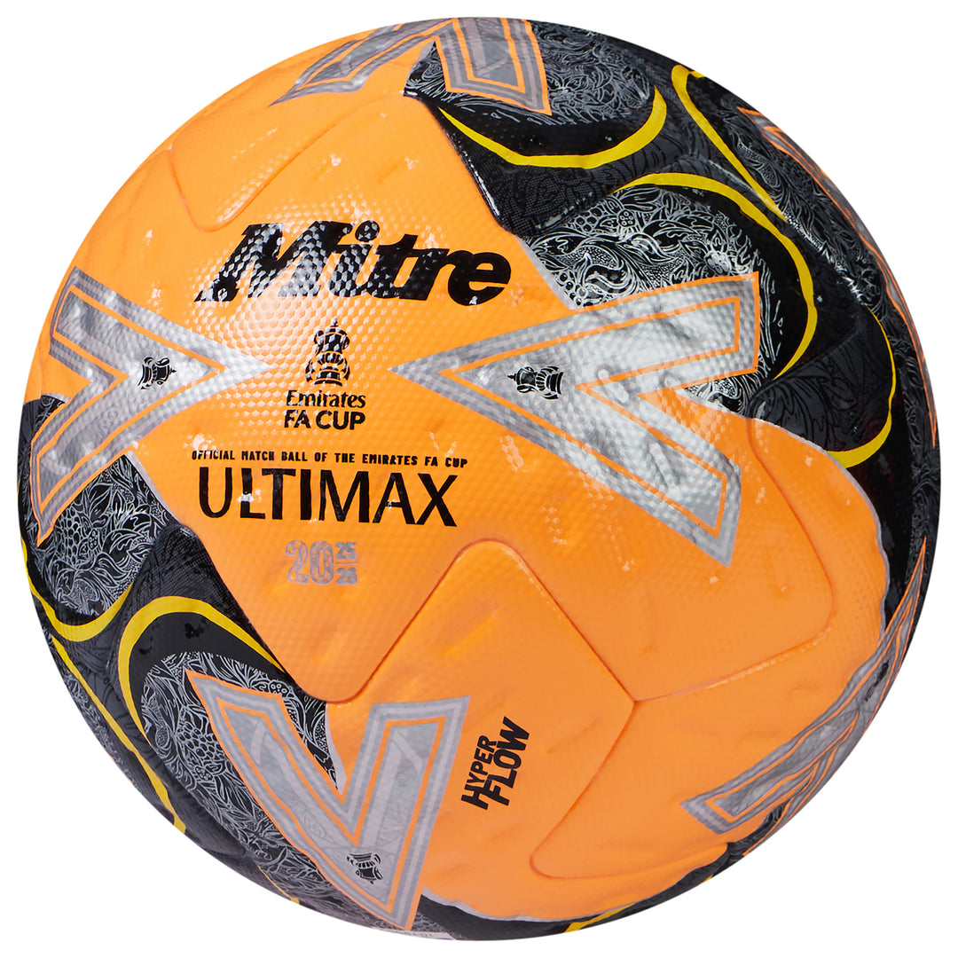 Mitre Ultimax Pro Fluo FA Cup 25/26 Official Match Football