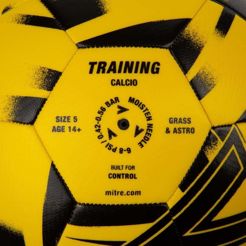 Mitre Calcio 2.0 football - Yellow/Black