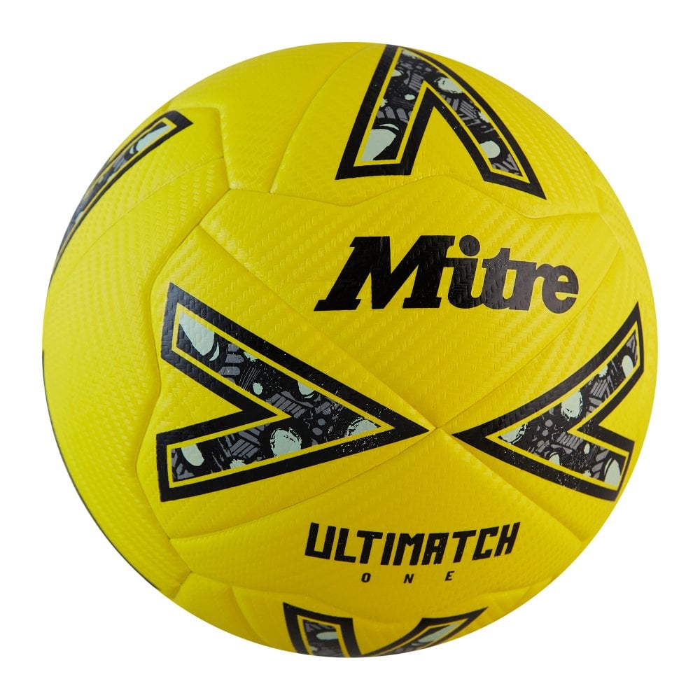 Mitre Ultimatch One 24 football - Yellow